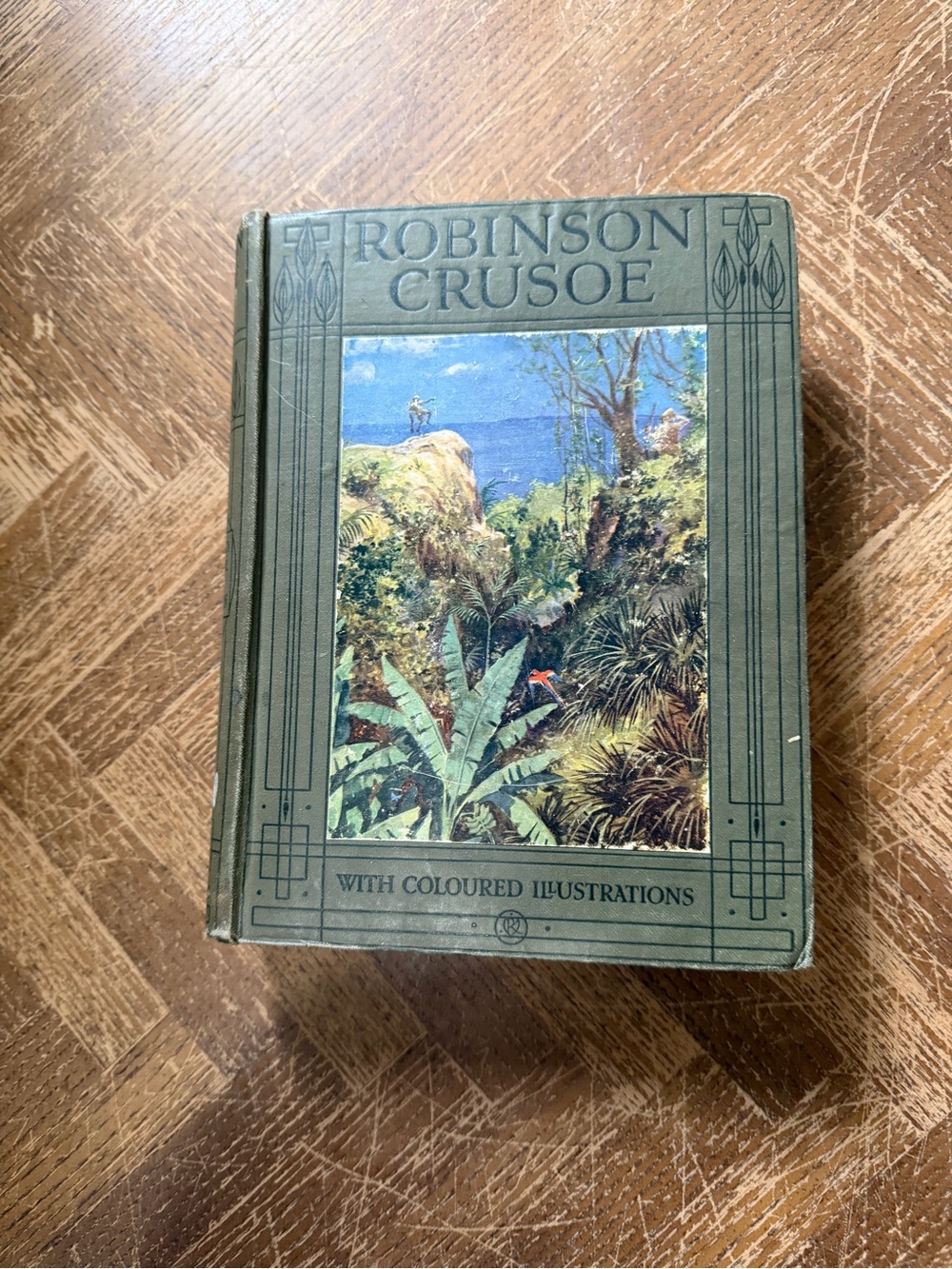 Robinson Crusoe Antique Book